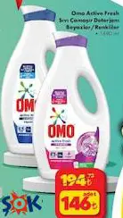 Omo Active Fresh Sıvı Çamaşır Deterjanı Beyazlar/Renkliler 1690 ml