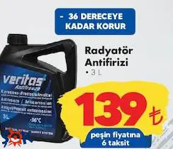 Radyatör Antifirizi 3 L