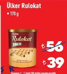 Ülker Rulokat 170 g