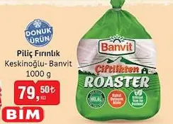 Keskinoğlu-Banvit Banvit Fırınlık Piliç 1000 g