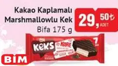 Bifa Kakao Kaplamalı Marshmallowlu Kek 175 g