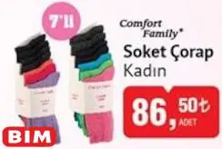 Comfort Family Soket Çorap Kadın 7'li