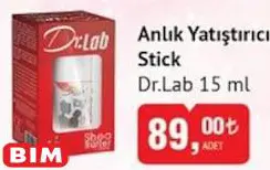 Dr.Lab Anlık Yatıştırıcı Stick 15 ml