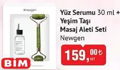 Newgen Yüz Serumu 30 ml Yeşim Taşı Masaj Aleti Seti