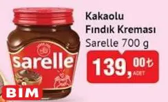 Sarelle Kakaolu Fındık Kreması 700 g