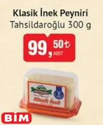 Tahsildaroğlu Klasik İnek Peyniri 300 g