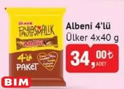 Ülker Albeni 4'lü 4x40 g