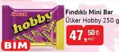 Ülker Hobby Fındıklı Mini Bar Çikolata 250 g