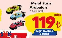 Gokidy Metal Yarış Arabaları Oyuncak