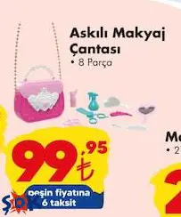 Gokidy Oyuncak Askılı Makyaj Çantası 8 Parça