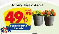 Yapay Çiçek Asorti