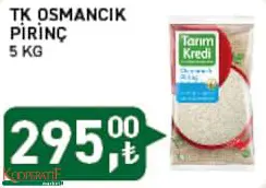 Tarım Kredi Birlik Osmancık Pirinç 5 Kg