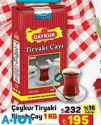 Çaykur Tiryaki Siyah Çay 1 Kg