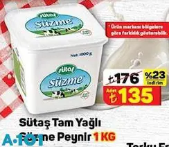 Sütaş Tam Yağlı Süzme Peynir 1 Kg