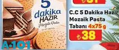 C.C 5 Dakikada Hazır Mozaik Pasta Tabanı 4X75 G