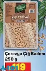 Çerezya Çiğ Badem 250 G