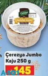 Çerezya Jumbo Kaju 250 G