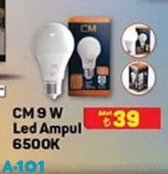 Cm 9 W Led Ampul 6500K