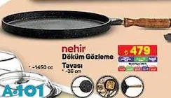 Nehir Döküm Gözleme Tavası 36 Cm