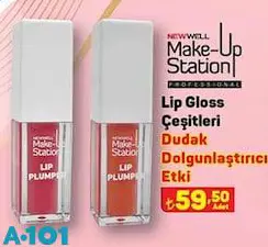 New Well Make Up Station Dudak Dolgunlaştırıcı Etki Lip Gloss Çeşitleri