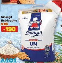 Sinangil Buğday Unu 9 Kg