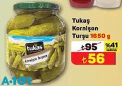 Tukaş Kornişon Turşu 1650 G