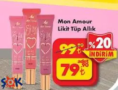 Mon Amour Likit Tüp Allık