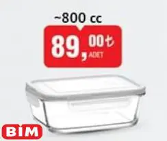 Lav Kilitli Saklama Kabı 800 Cc