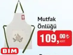 Mutfak Önlüğü