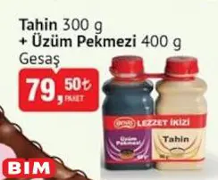 Gesaş Tahin 300 G + Üzüm Pekmezi 400 G