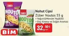 Züber Noutos Nohut Cipsi 55 G