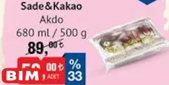 Akdo Sade&Kakao 680 ml/500 g