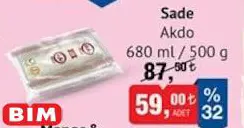 Akdo Sade 680 ml/500 g