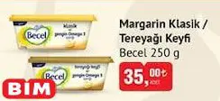 Becel Margarin Klasik/Tereyağı Keyfi 250 g