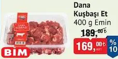 Emin Dana Kuşbaşı Et 400 g