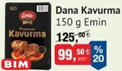 Emin Dana Kavurma 150 g