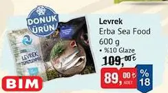 Erba Sea Food Levrek 600 g