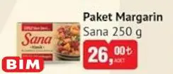 Sana Paket Margarin 250 g