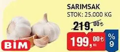 Sarımsak kg