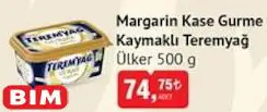 Ülker Teremyağ Margarin Kase Gurme Kaymaklı 500 g