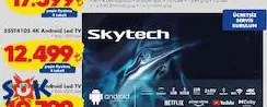 Skytech 55ST4105 4K Android Led Tv Akıllı Televizyon