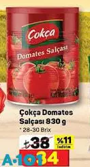 Çokça Domates Salçası 830 G