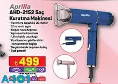 Aprilla AHD-2152 Saç Kurutma Makinesi