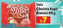 Cino Vals Çikolata Kaplı Bisküvi 50 G