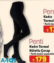 Penti Kadın Termal Külotlu Çorap