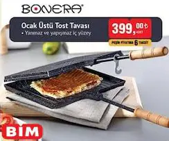 Bonera Ocak Üstü Tost Tavası