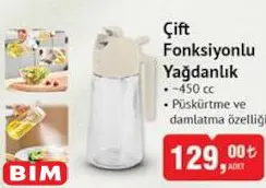 Çift Fonksiyonlu Yağdanlık 450 cc