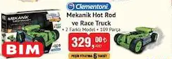 Clementoni Mekanik Hot Rod ve Race Truck Oyuncak