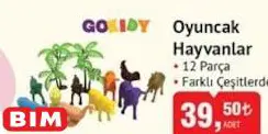 Gokidy Oyuncak Hayvanlar 12 Parça