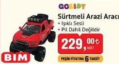 Gokidy Oyuncak Sürtmeli Arazi Aracı